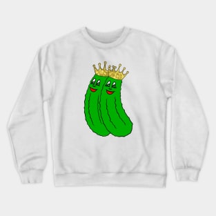 KING And Queen Dill Pickles Crewneck Sweatshirt